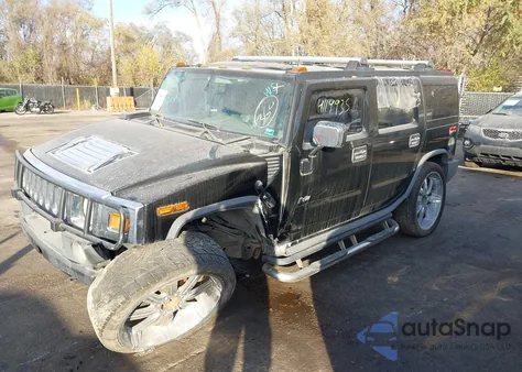 2003 Hummer H2 z USA, uszkodzony, nr VIN 5GRGN23U73H114611
